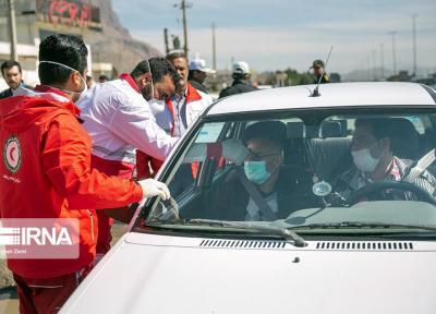 خبرنگاران هلال احمر سلامت هشت میلیون مسافر را غربالگری کرد