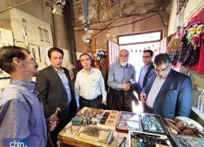افتتاح 3 فروشگاه صنایع دستی در باغ شهر نظنز