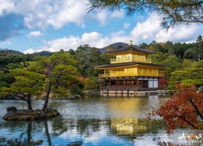 معبد طلایی کیوتو از جاذبه های مهم گردشگری ژاپن، عکس