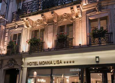 تور ارزان فرانسه: معرفی هتل 4 ستاره مونا لیزا در پاریس