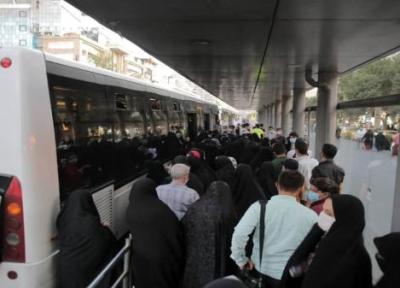 خدمات اتوبوسرانی مشهد در ایام پایانی صفر رایگان شد